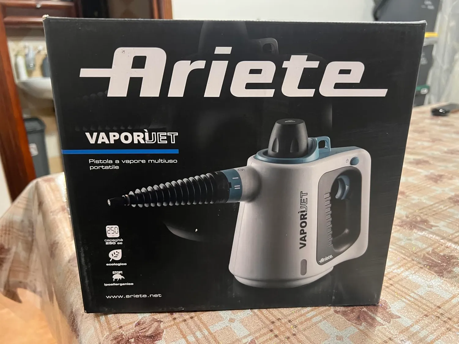 Ariete Vaporì Jet 4137 Pistola a Vapore Bianca 3,5 Bar