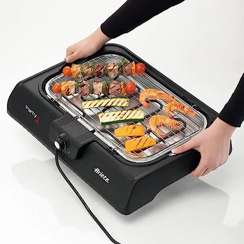 Ariete Party Grill 723 barbecue elettrico tavolo 2000W nero