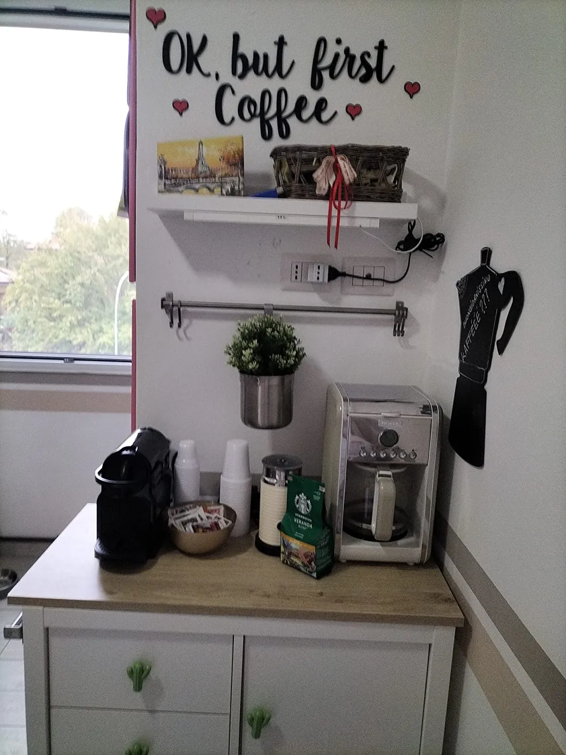 Ariete Vintage 1342 macchina caffe americano celeste 12 tazze