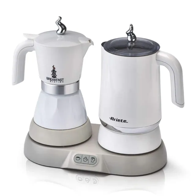 Ariete 1344 Breakfast Station moka 4 tazze bianca
