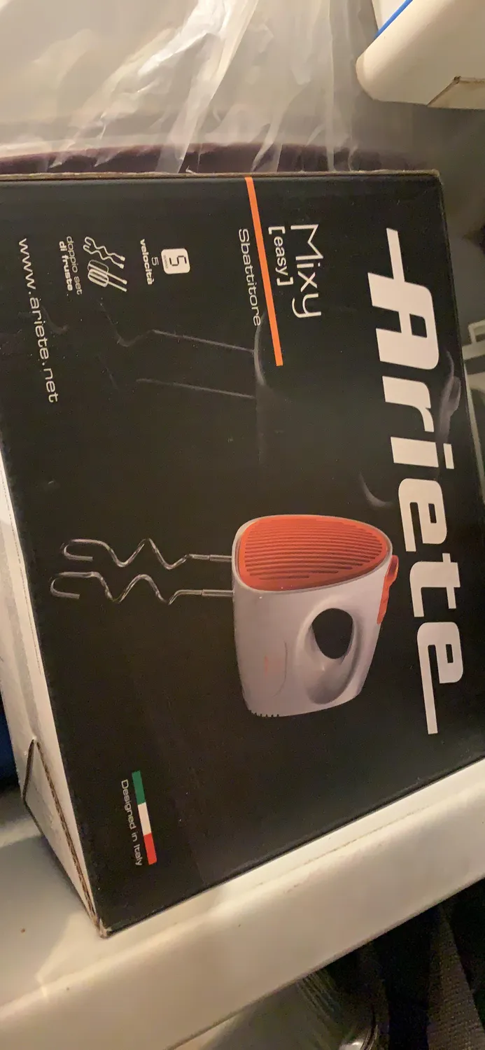 Ariete Mixy Professional 1565 sbattitore 300W arancio