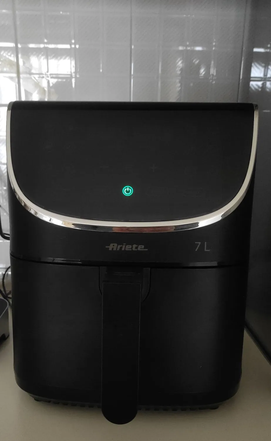 Ariete Airy Fryer 4627 Friggitrice ad Aria 7L Nera Max Crisp