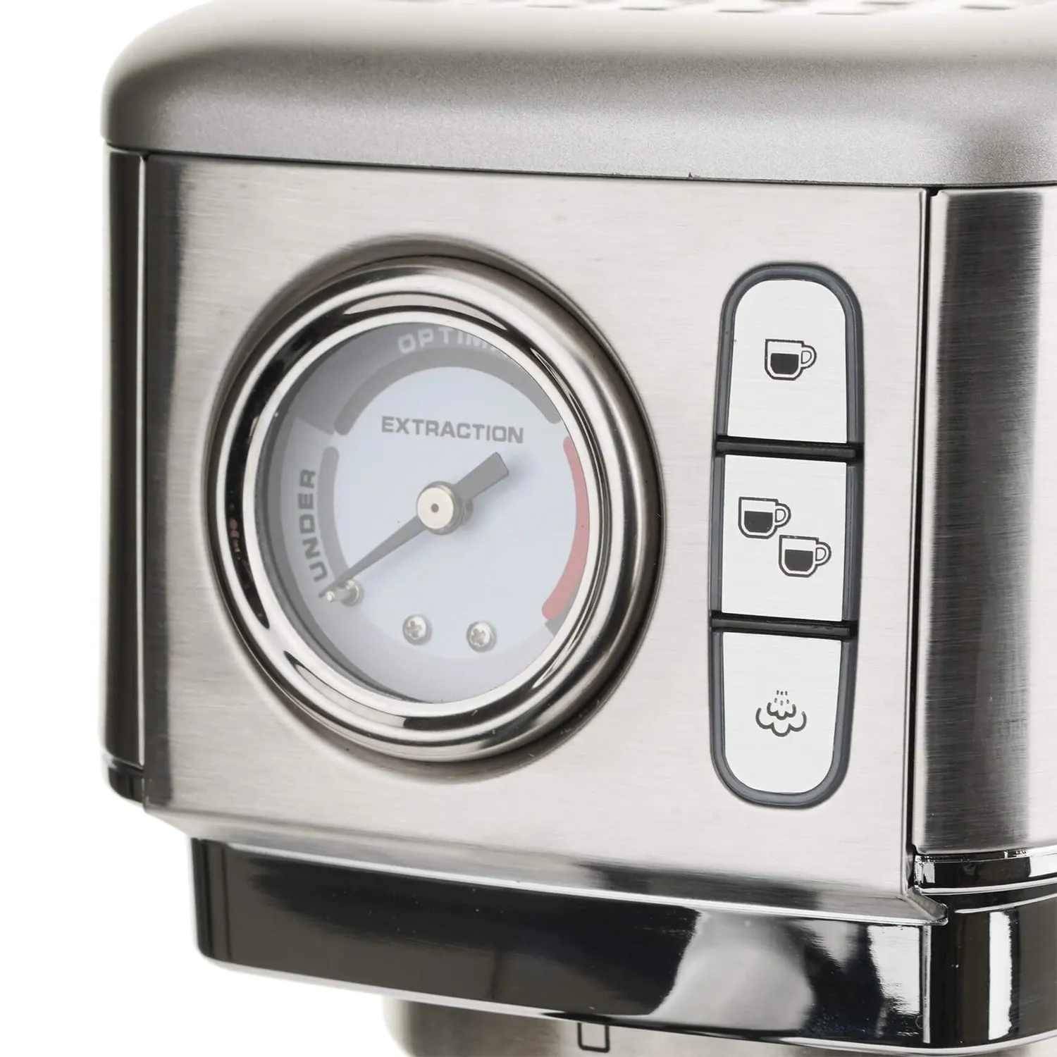 Ariete Espresso Slim Metal 1381 macchina caffe con manometro 15 bar