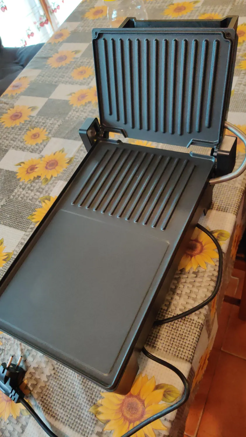 Ariete 1916 Griglia Elettrica 2200W Liscia Rigata 3 in 1
