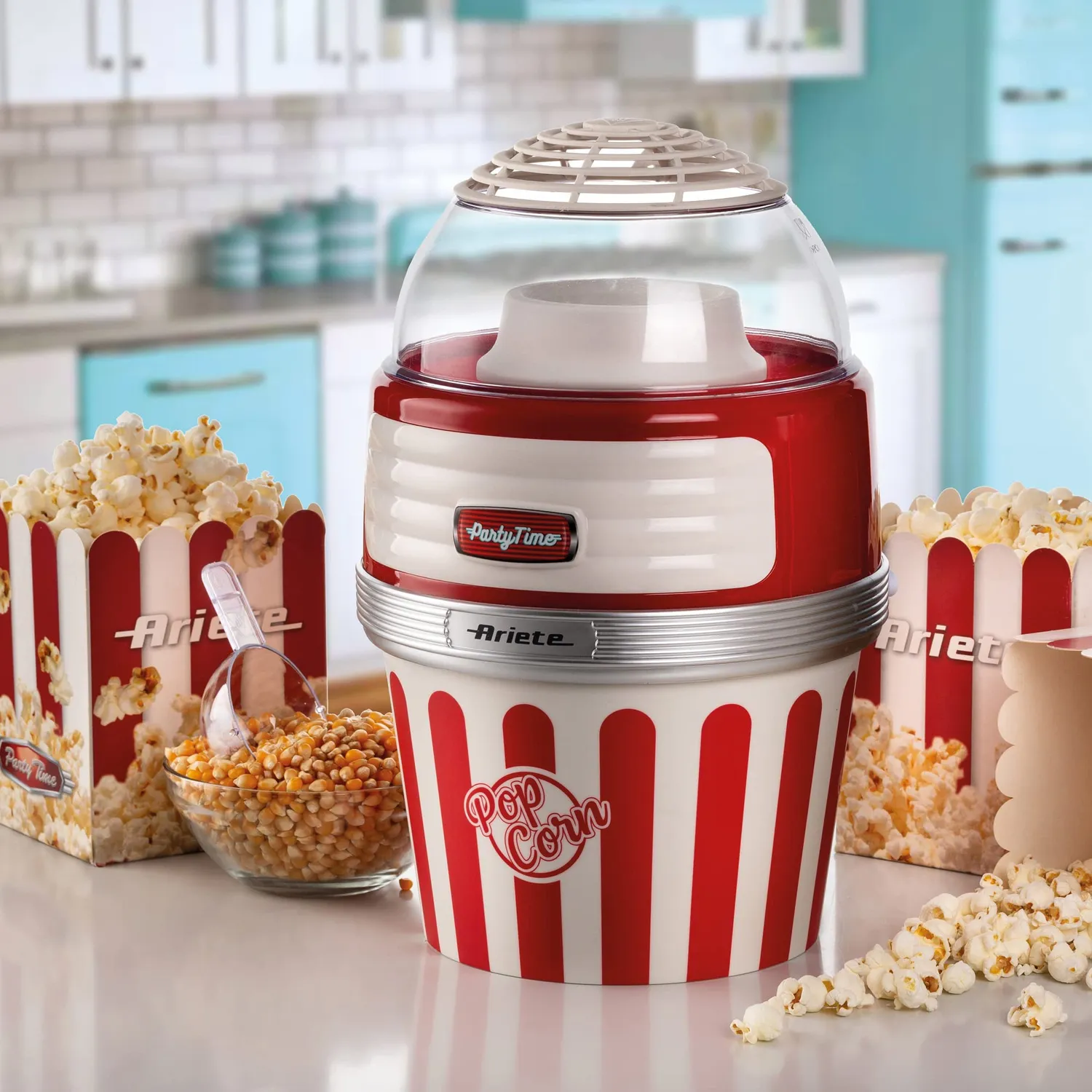 Ariete Party Time 2957 Pop Corn XL macchina rossa