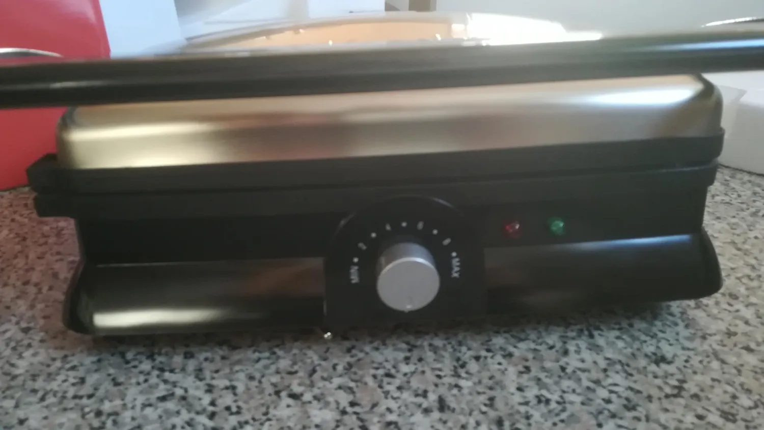 H.Koenig GR20 Bistecchiera Grill 2000W Acciaio Inox