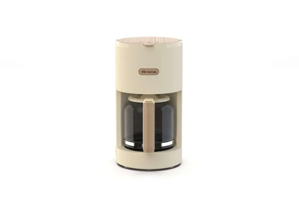 Ariete Breakfast Wood 1394 Macchina Caffè Americano Beige 12 Tazze
