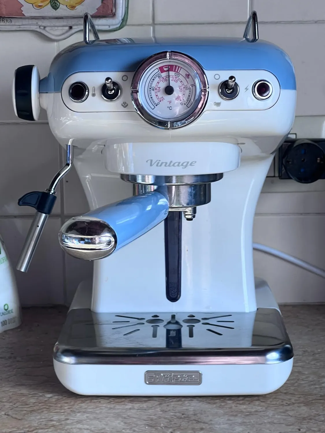 Ariete Vintage 1389 macchina espresso beige 15 bar