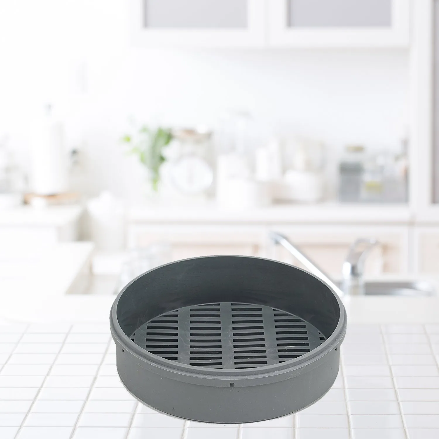 Instant Pot cestello vapore silicone grigio impilabile