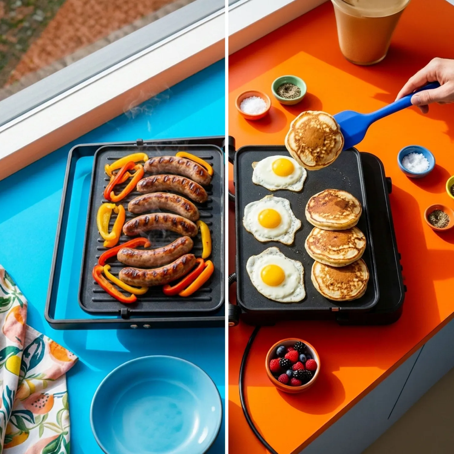 Seeger MultiGrill SGR1800BK grill contatto 3in1 no PFAS