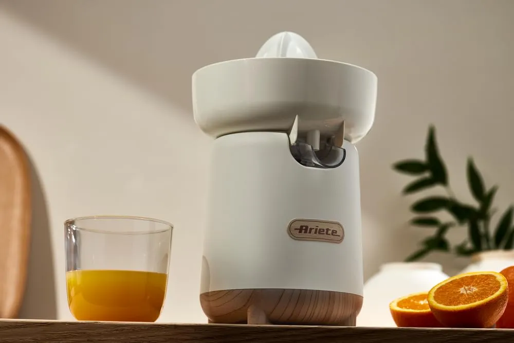 Ariete Breakfast Wood 417 spremiagrumi beige 2 coni