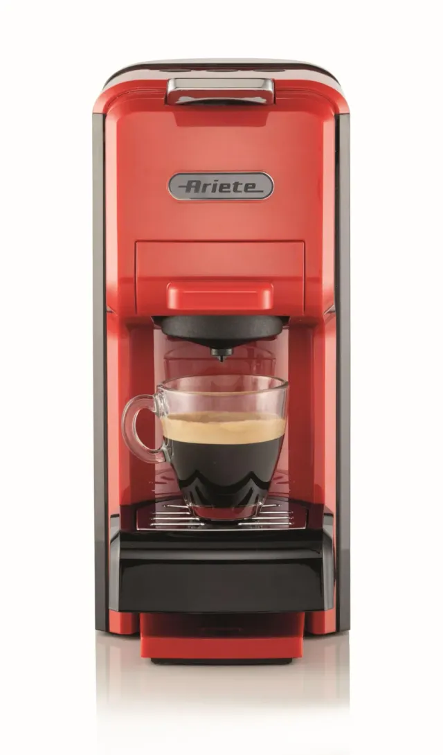Ariete 1304 macchina caffè 19 bar rossa
