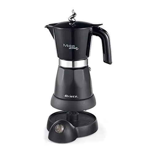 Ariete Moka Aroma 1368 Moka Elettrica Nero 6 Tazze