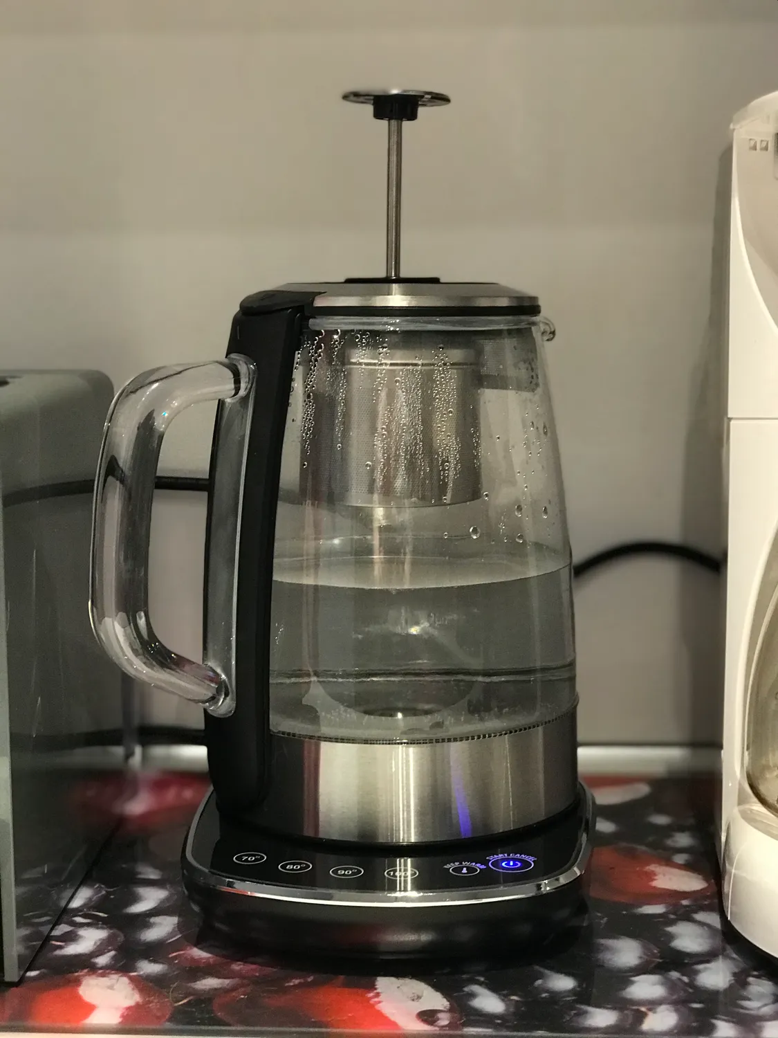 H.Koenig TI600 bollitore vetro 1,5L 70-100°C