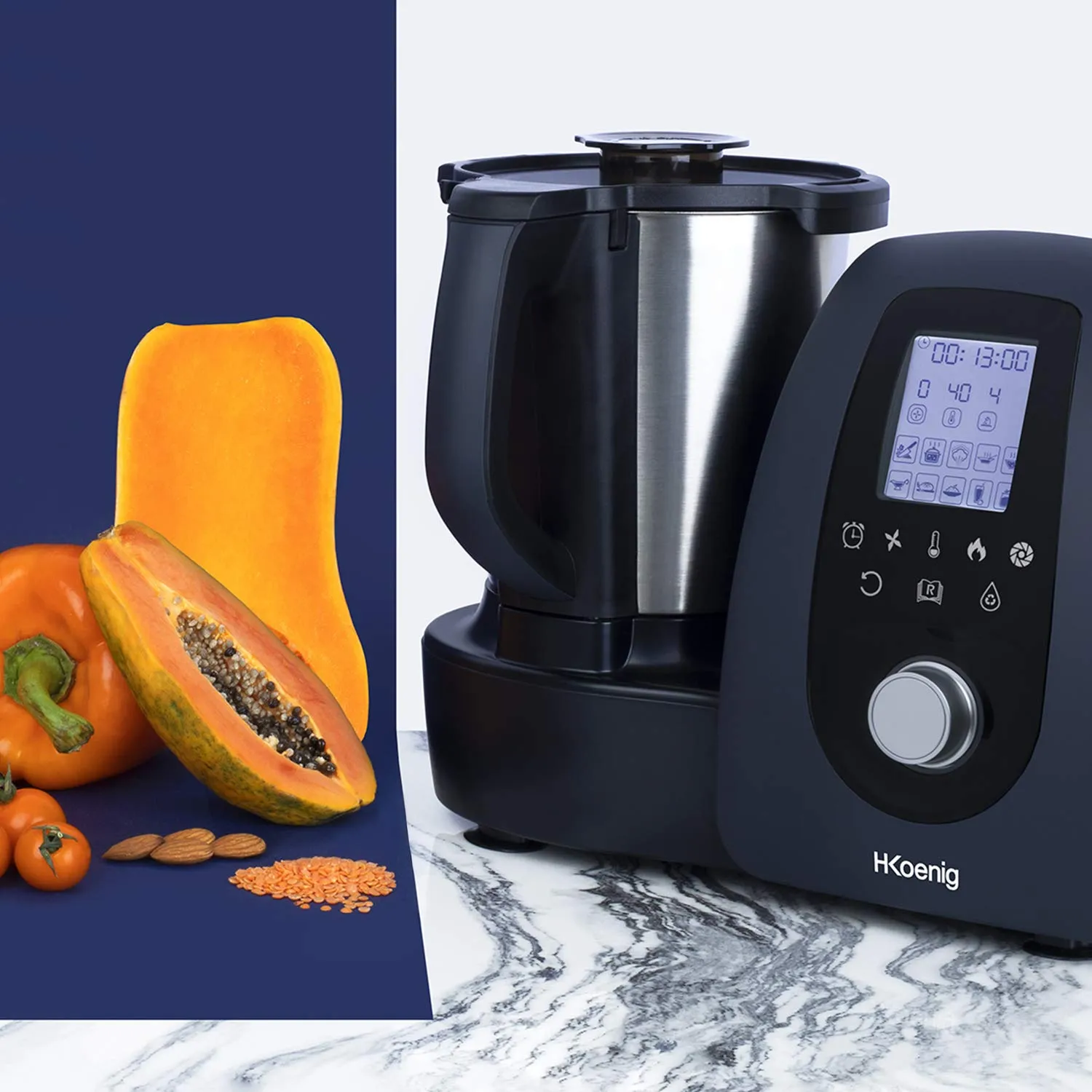 Koenig HK8 robot da cucina 2 L 30 funzioni 1000 W