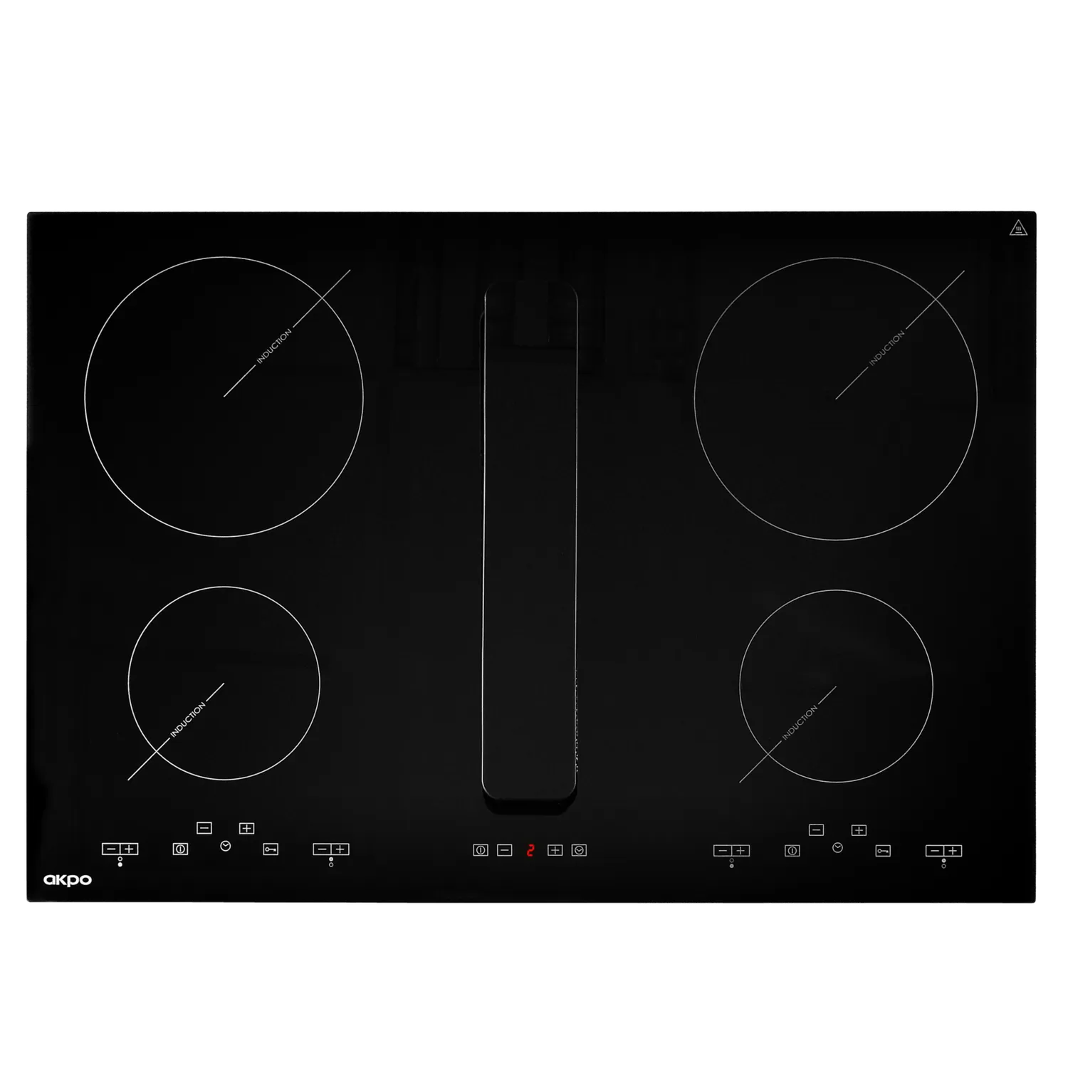 Akpo WK-9 Tytan piano induzione con cappa