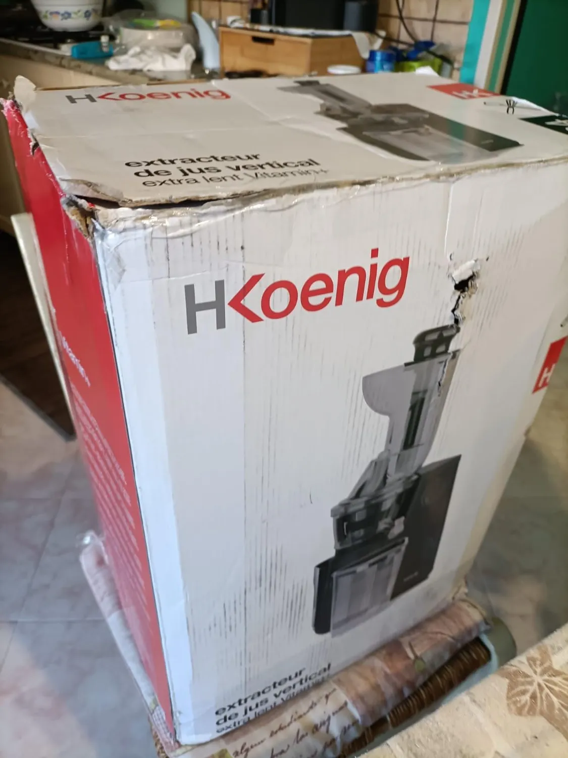 Koenig GSX24 estrattore succo verticale 400W 3 filtri