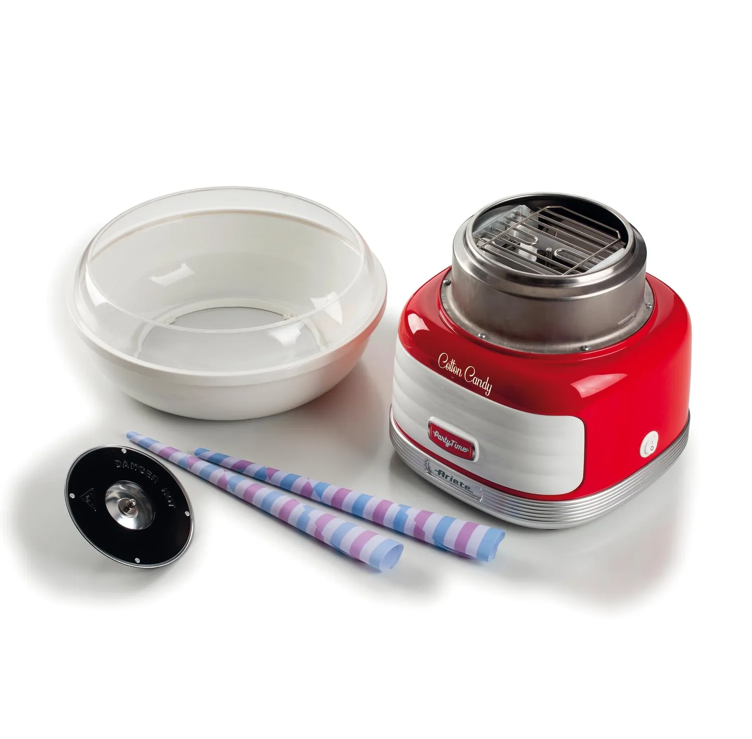 Ariete Party Time 2973 zucchero filato rosso 450W