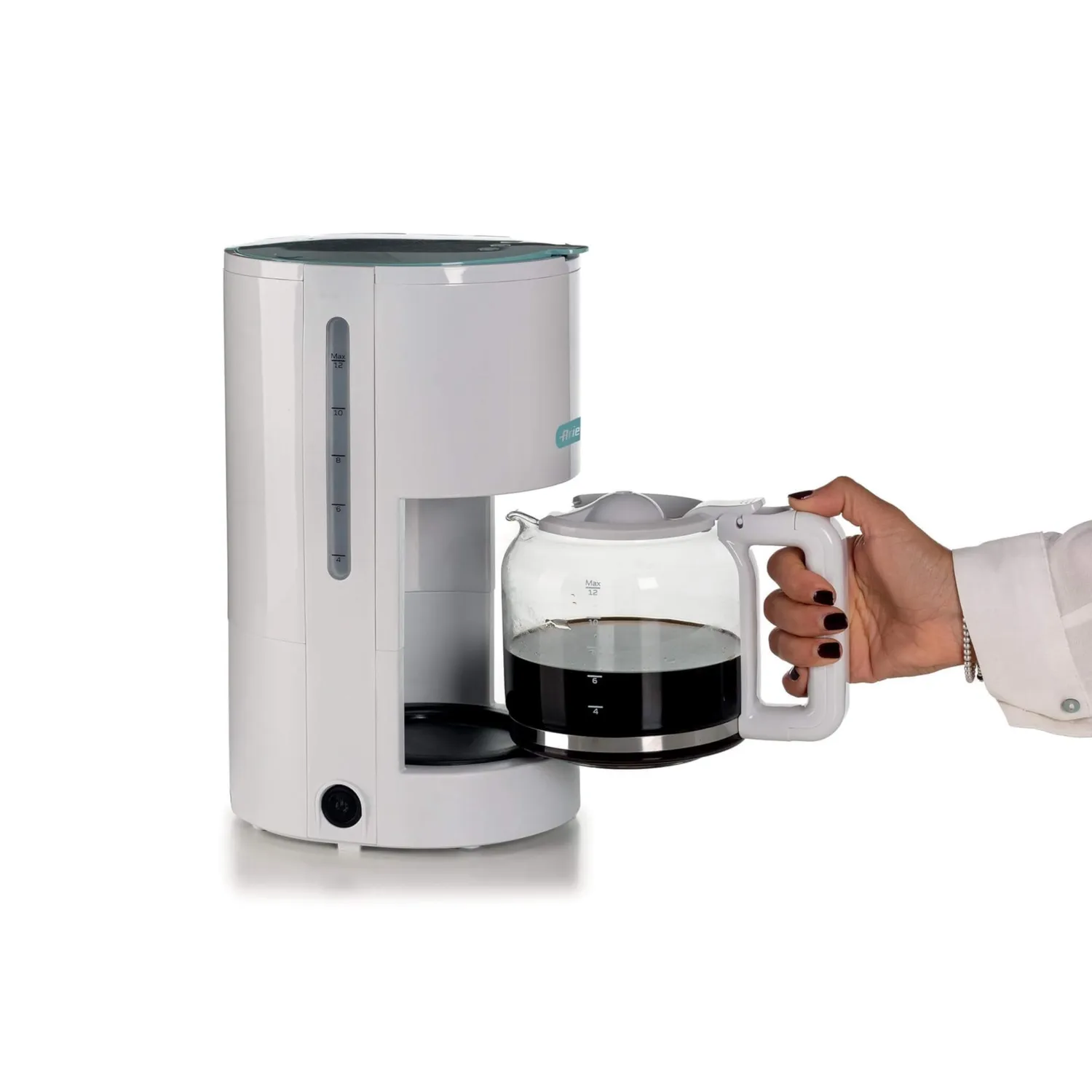 Ariete Breakfast 1394/01 caffettiera americana 12 tazze bianca