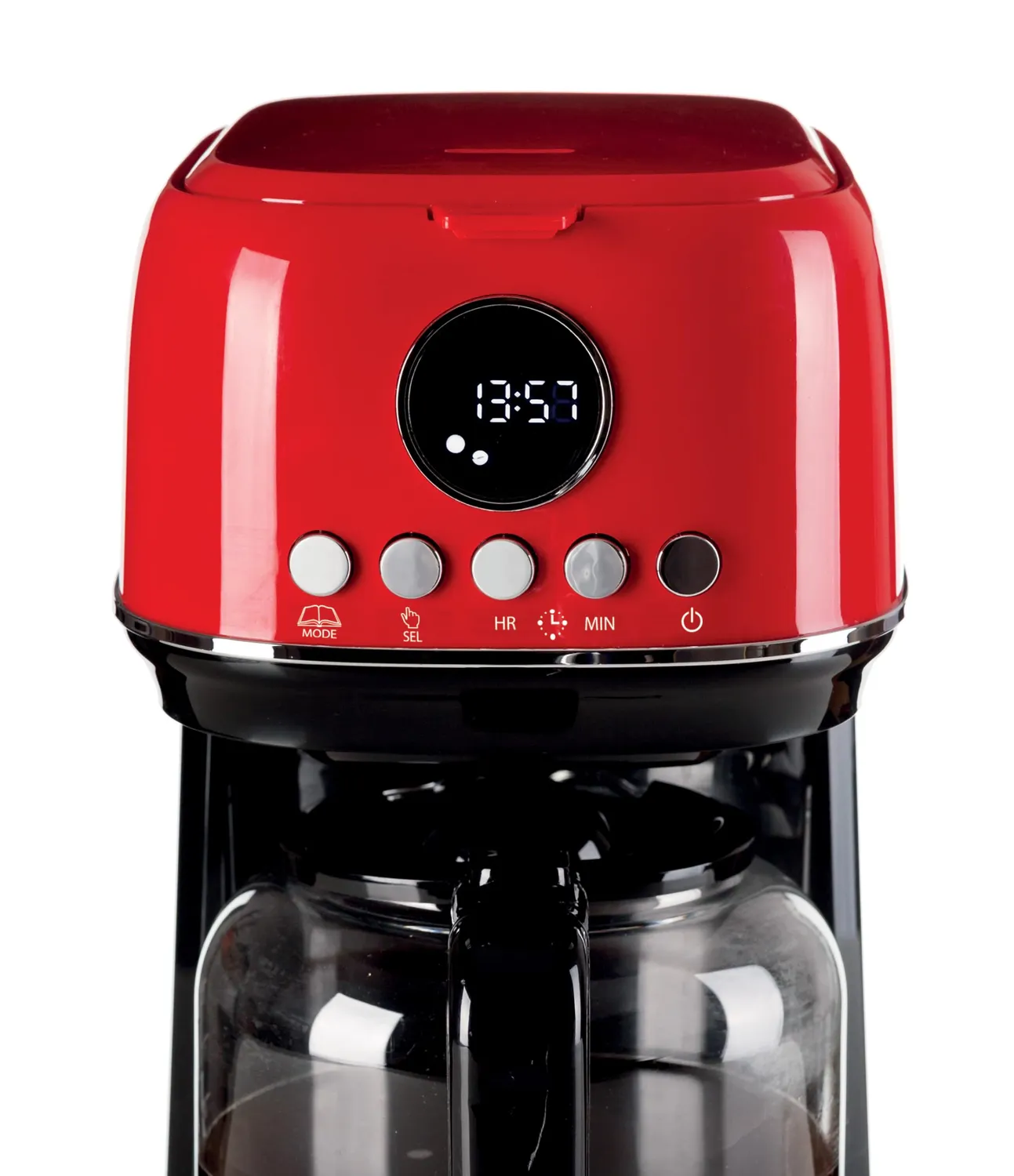Ariete 1396 Moderna macchina caffè espresso rossa 15 bar