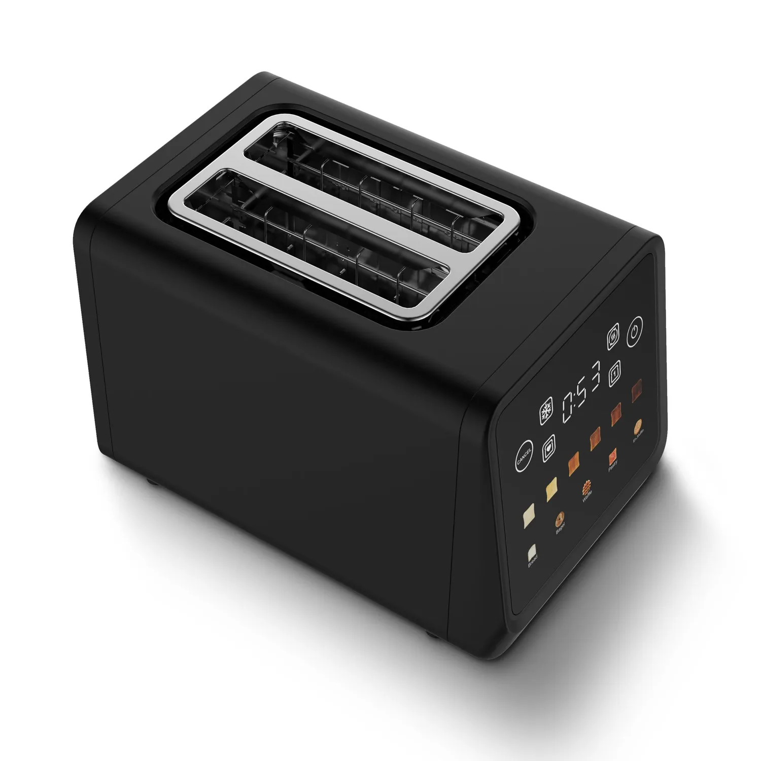 Seeger Digital Toaster tostapane nero touchscreen 6 livelli