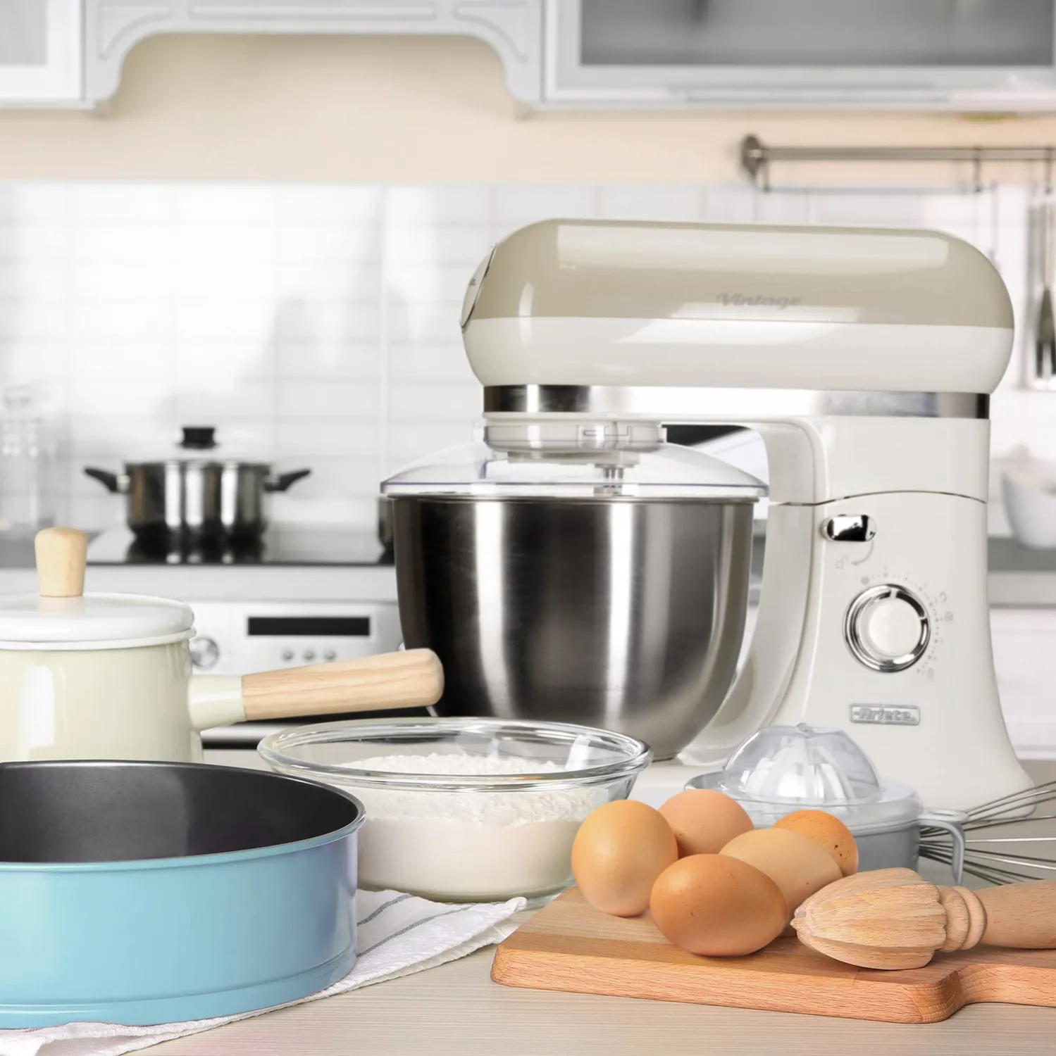 Ariete Vintage 1588 planetaria beige 5,5 litri 1200W