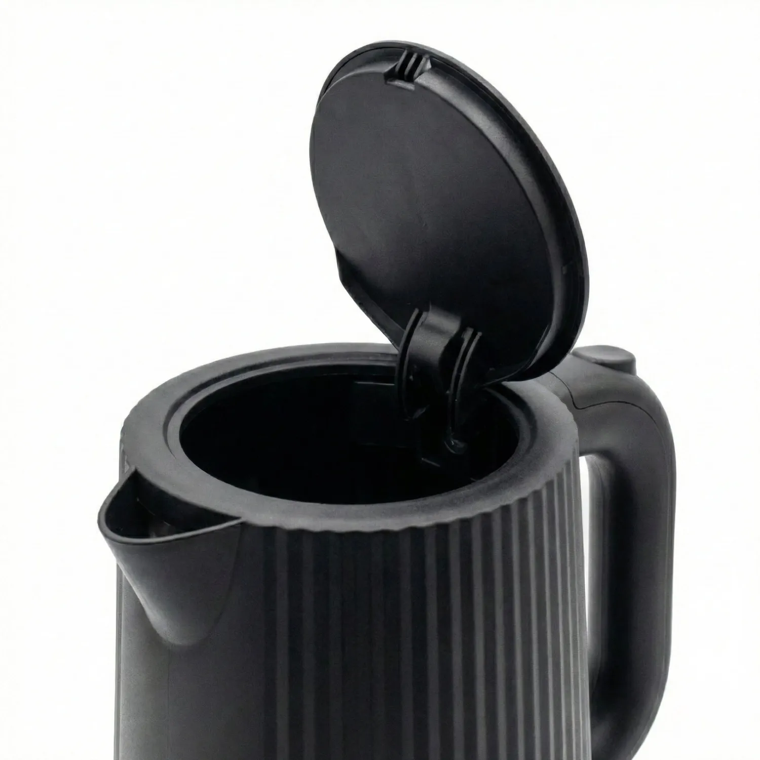 Seeger bollitore elettrico nero plissettato design