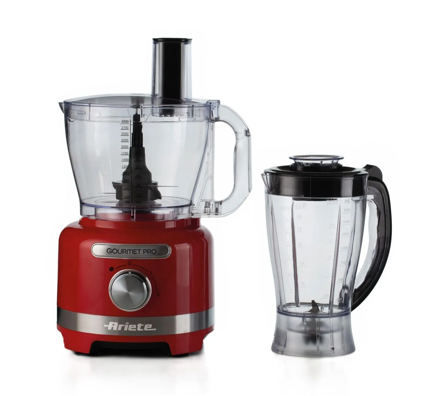 Ariete 1782 Gourmet Pro Robot Cucina 3L+2L Nero 1000W