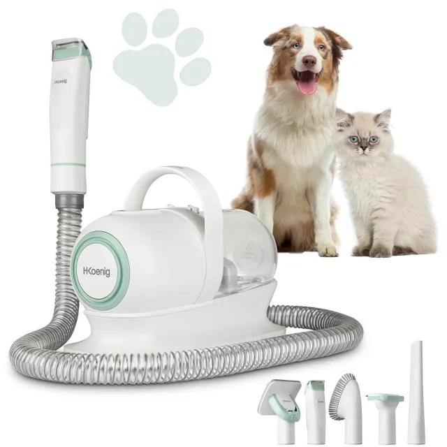 Koenig PAW400 Aspiratore Toelettatura Cani 1L 300W Bianco