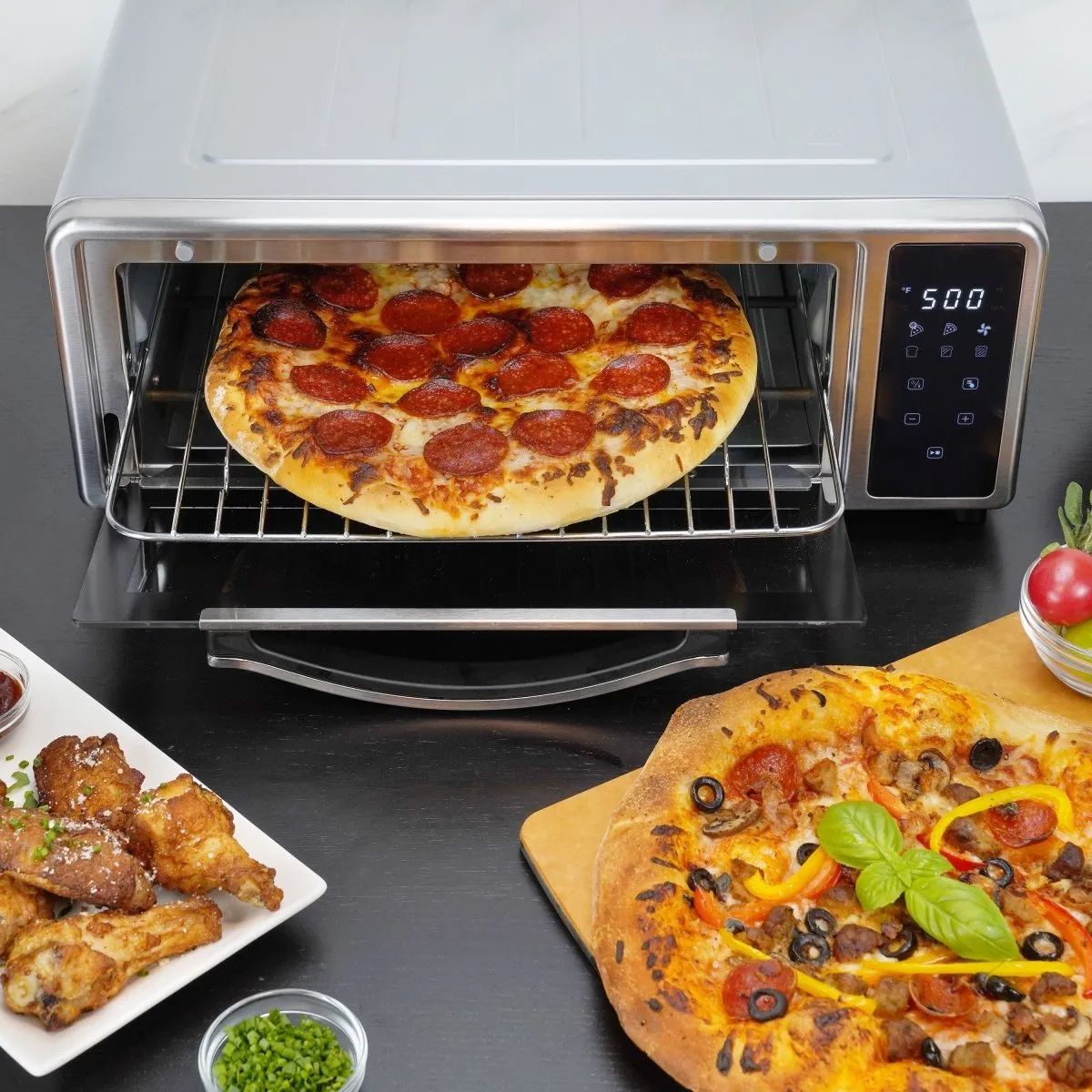 Kalorik MAXX forno pizza friggitrice ad aria pietra 12 pollici
