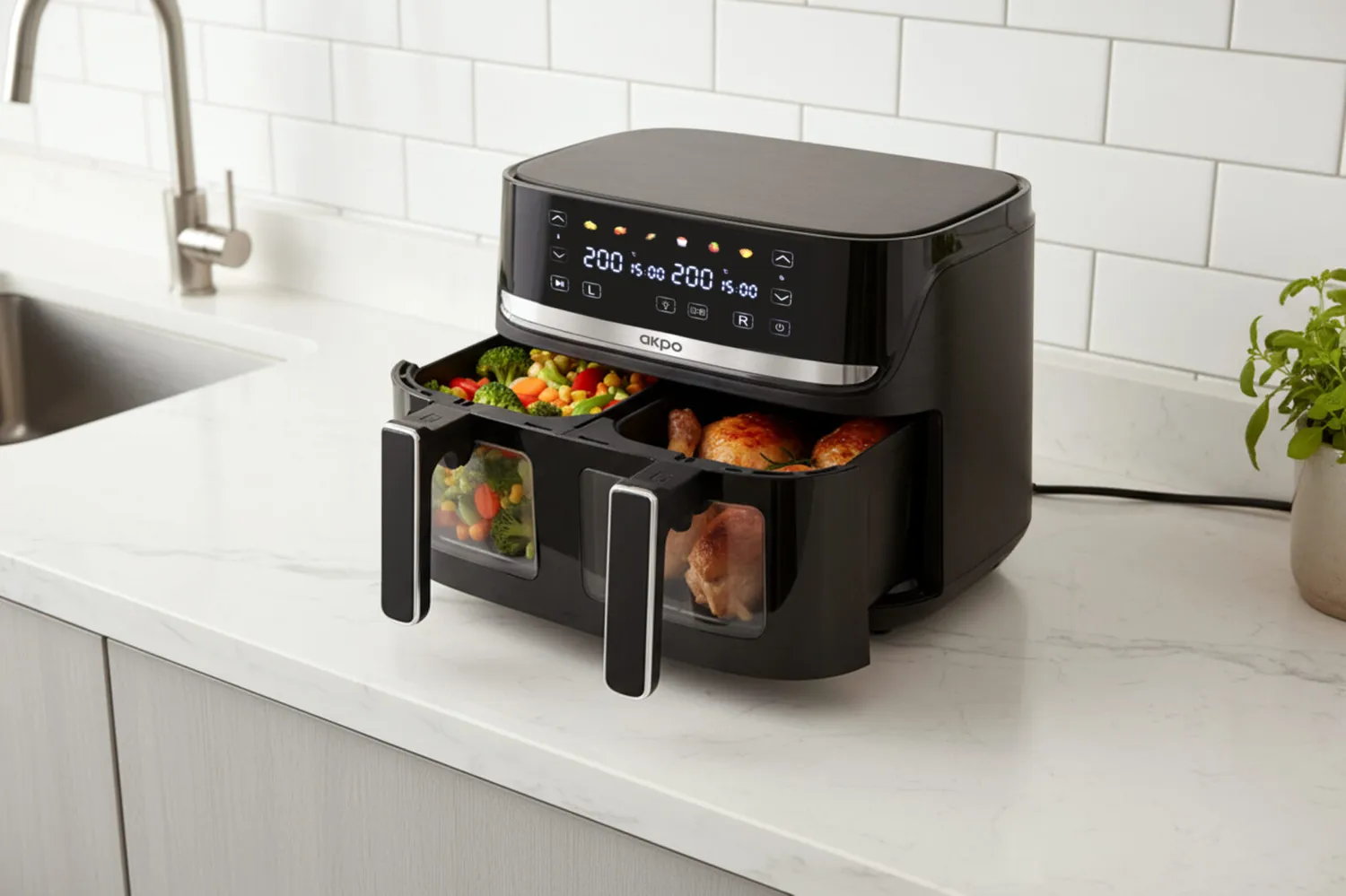 Akpo ABF 900 CY friggitrice ad aria compatta