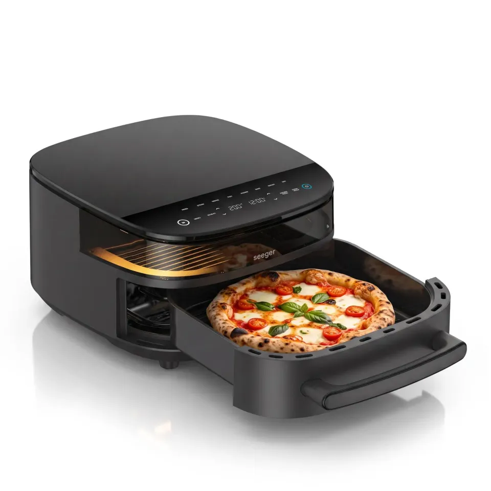 Seeger SpaceFry friggitrice ad aria superficie 30 cm pizza