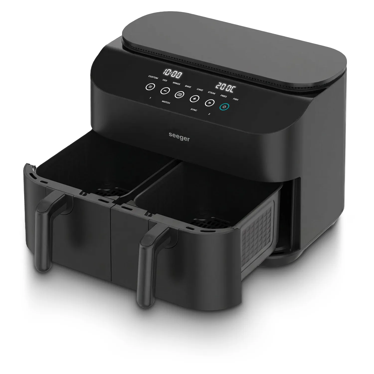 Seeger TwoFry friggitrice ad aria doppia 10L 2450W
