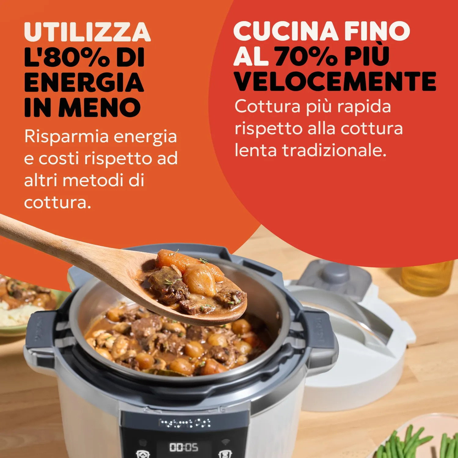 Instant Pro multicooker 10 in 1 5,7 l bianco