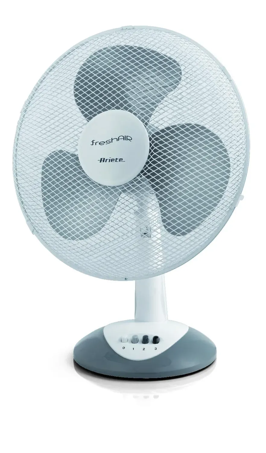 Ariete Freshair 847 Ventilatore da Tavolo Bianco 3 Velocità