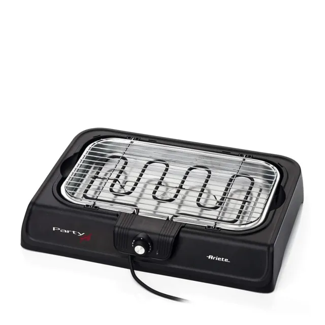 Ariete Party Grill 723 barbecue elettrico tavolo 2000W nero