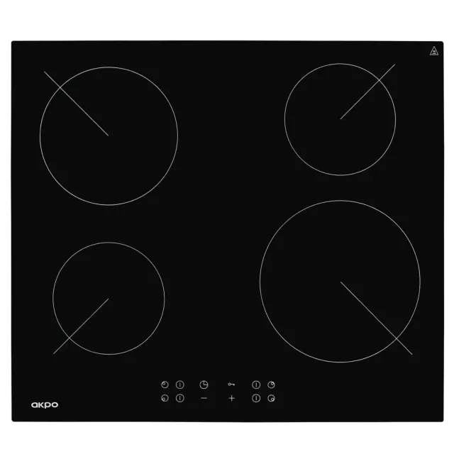 Akpo PKA 58 008/2 piano vetroceramica 58 cm