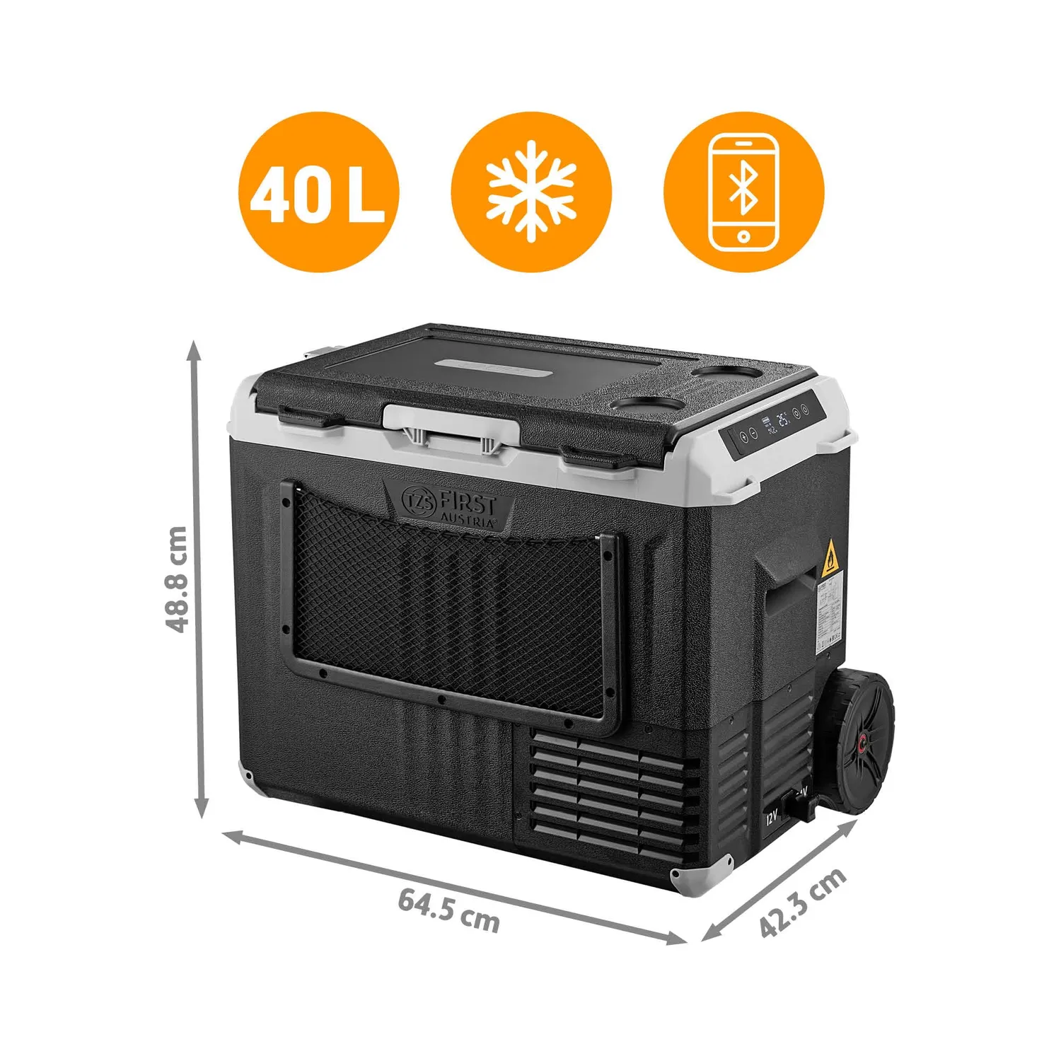 First Austria TZS frigo compressore 40 L nero