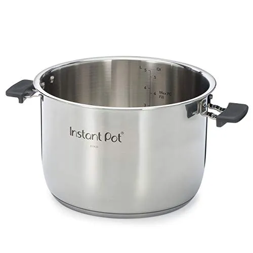 Instant Duo Evo pentola interna acciaio 8 litri con manici