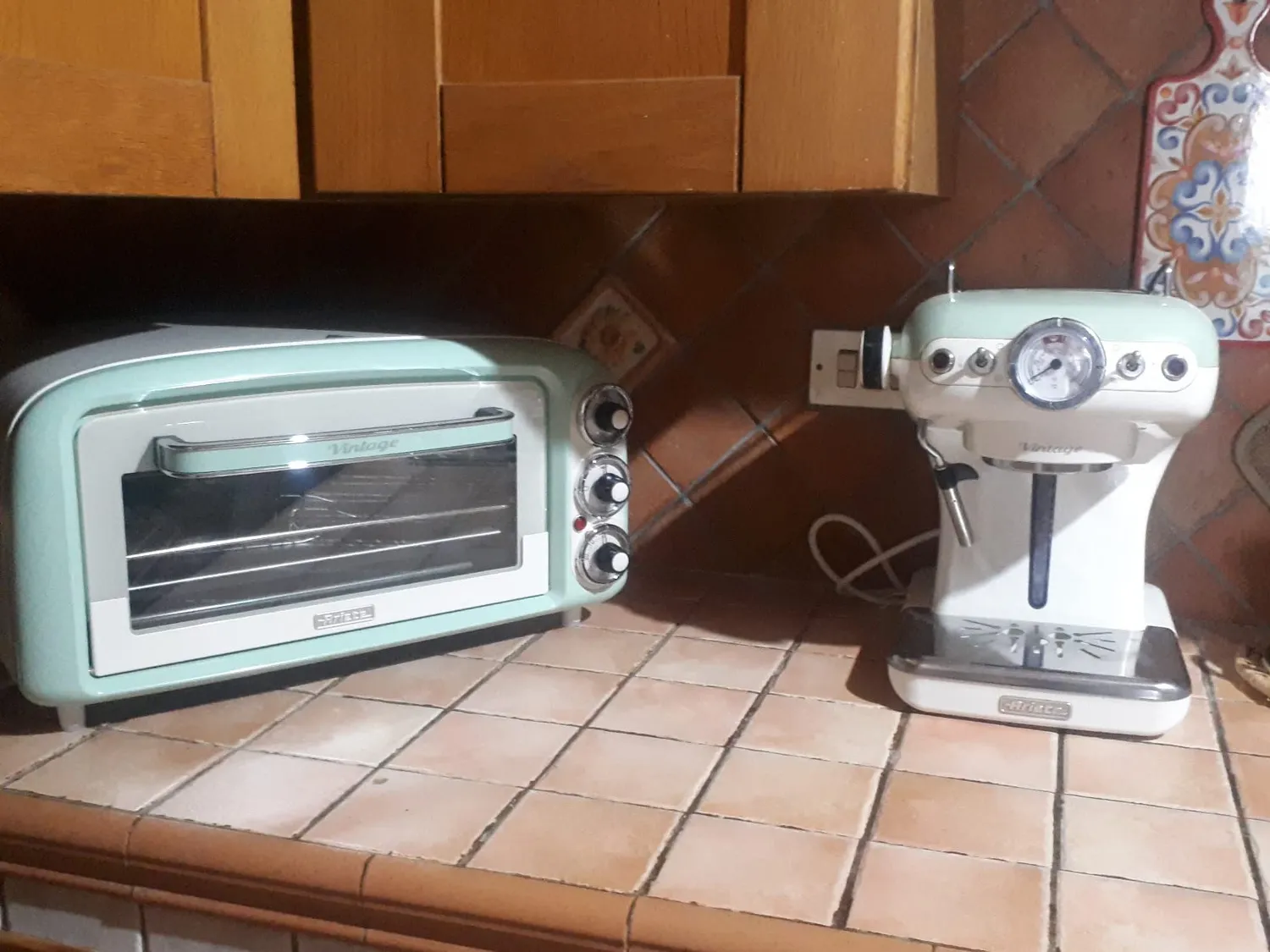 Ariete 979 Vintage forno elettrico 18L verde