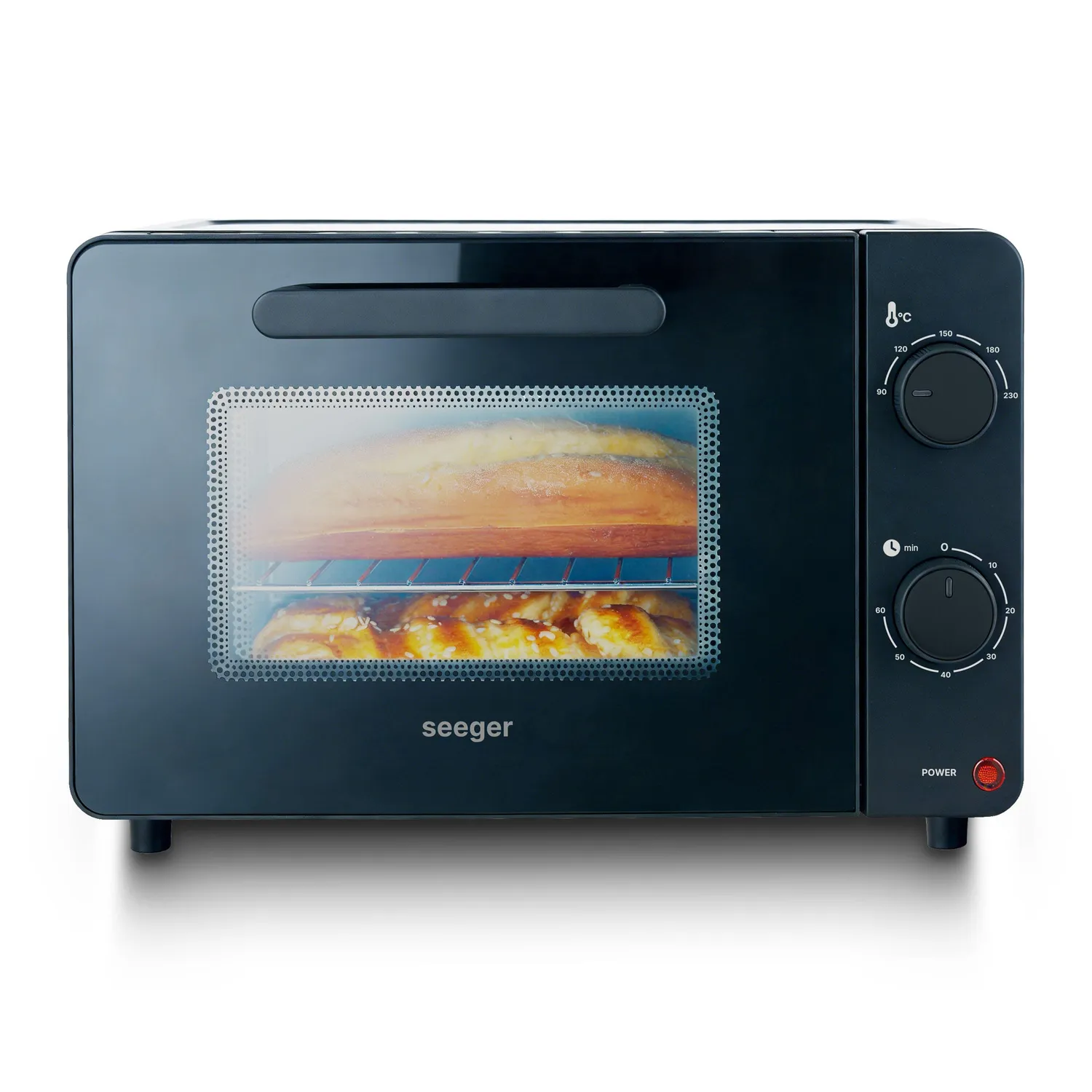 Seeger Mini Oven Fornetto Elettrico 10 Litri Compatto