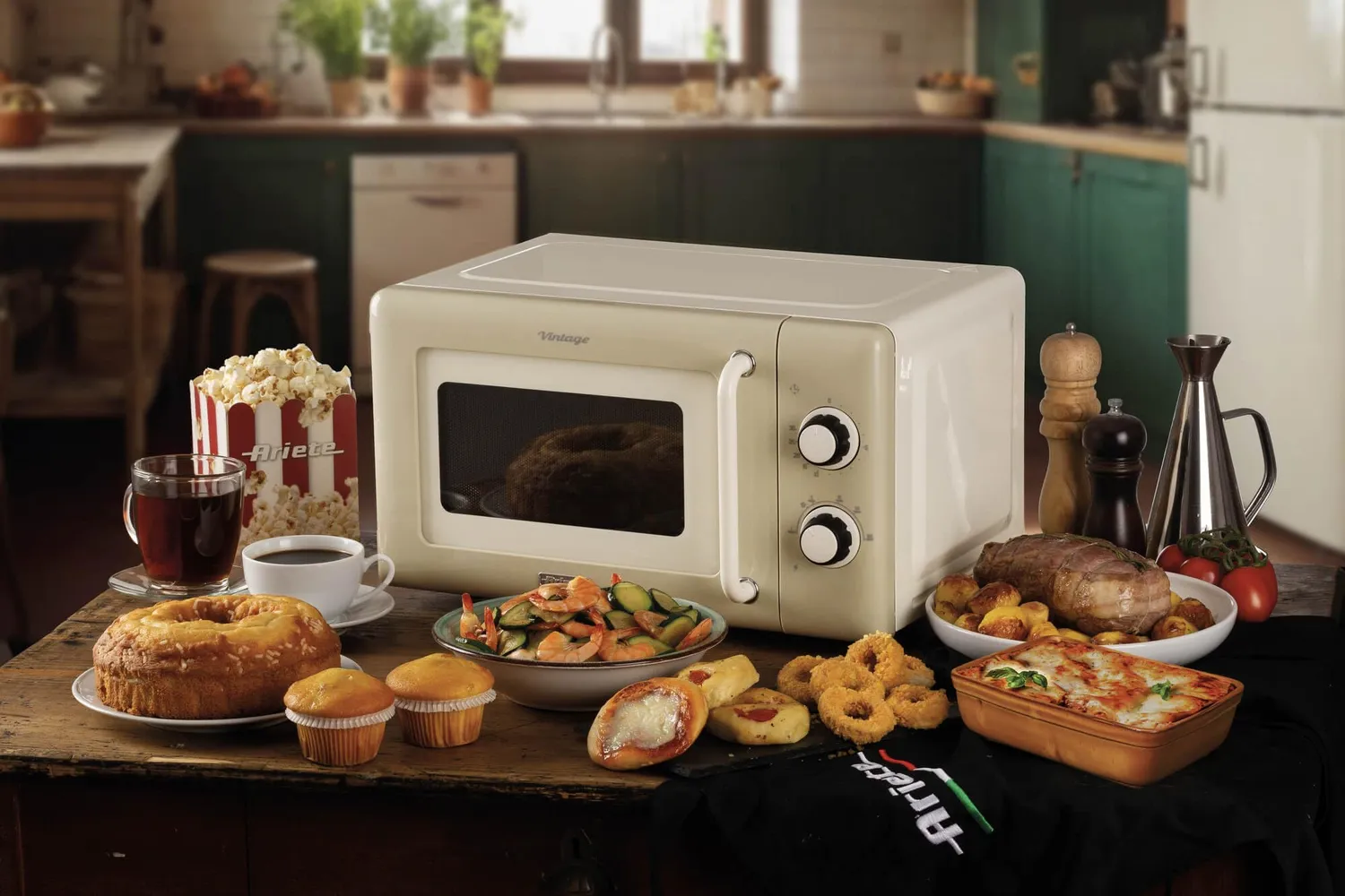Ariete Vintage 3960 forno a microonde 20 L beige 800 W