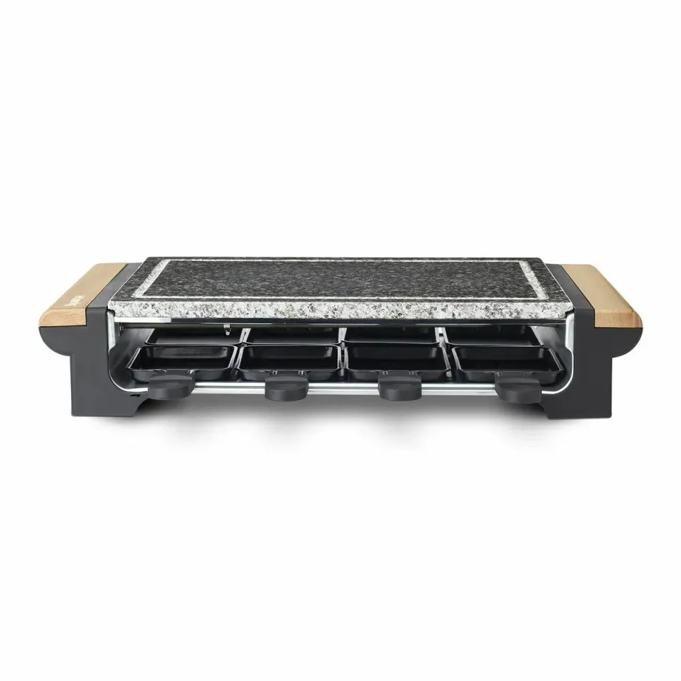 H.Koenig RP328 raclette grill pietra granito 8 persone