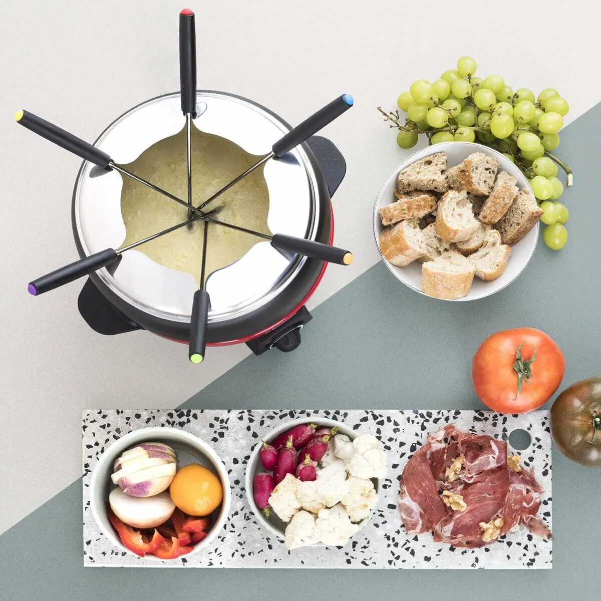 Koenig ALP1800 fonduta elettrica 2L 6 persone
