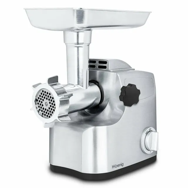 H.Koenig WMG800 tritacarne elettrico 2 kg/min 3 griglie