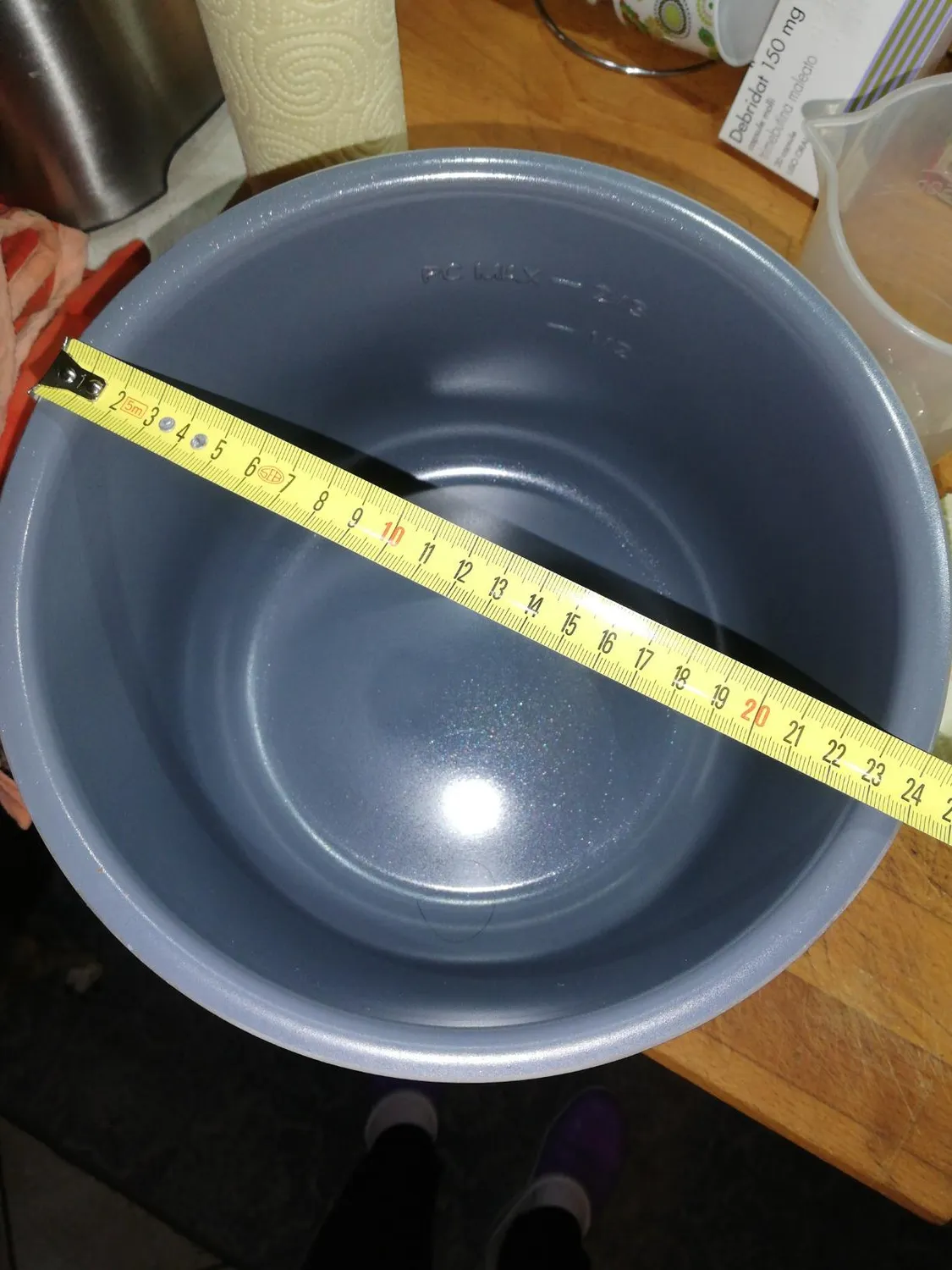Instant Pot Vaso Interno in Ceramica 5,7L Antiaderente