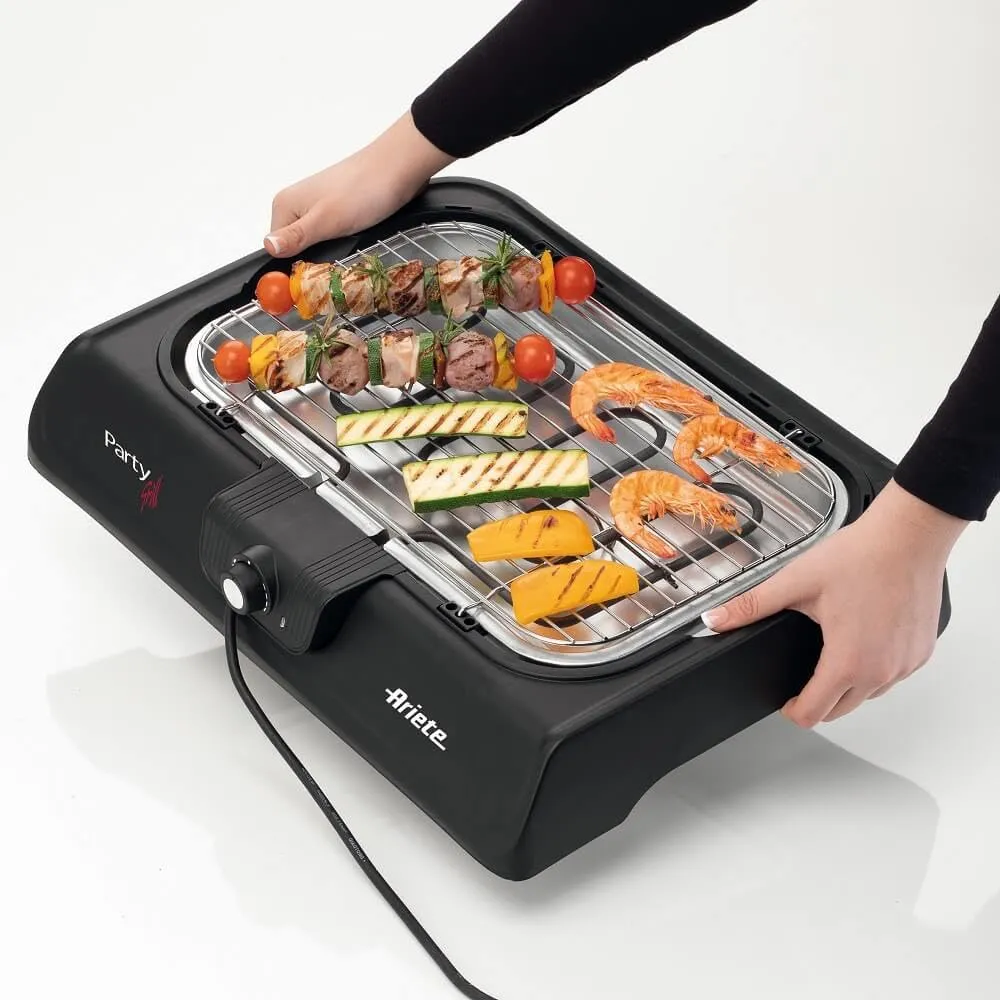 Ariete Party Grill 723 barbecue elettrico tavolo 2000W nero