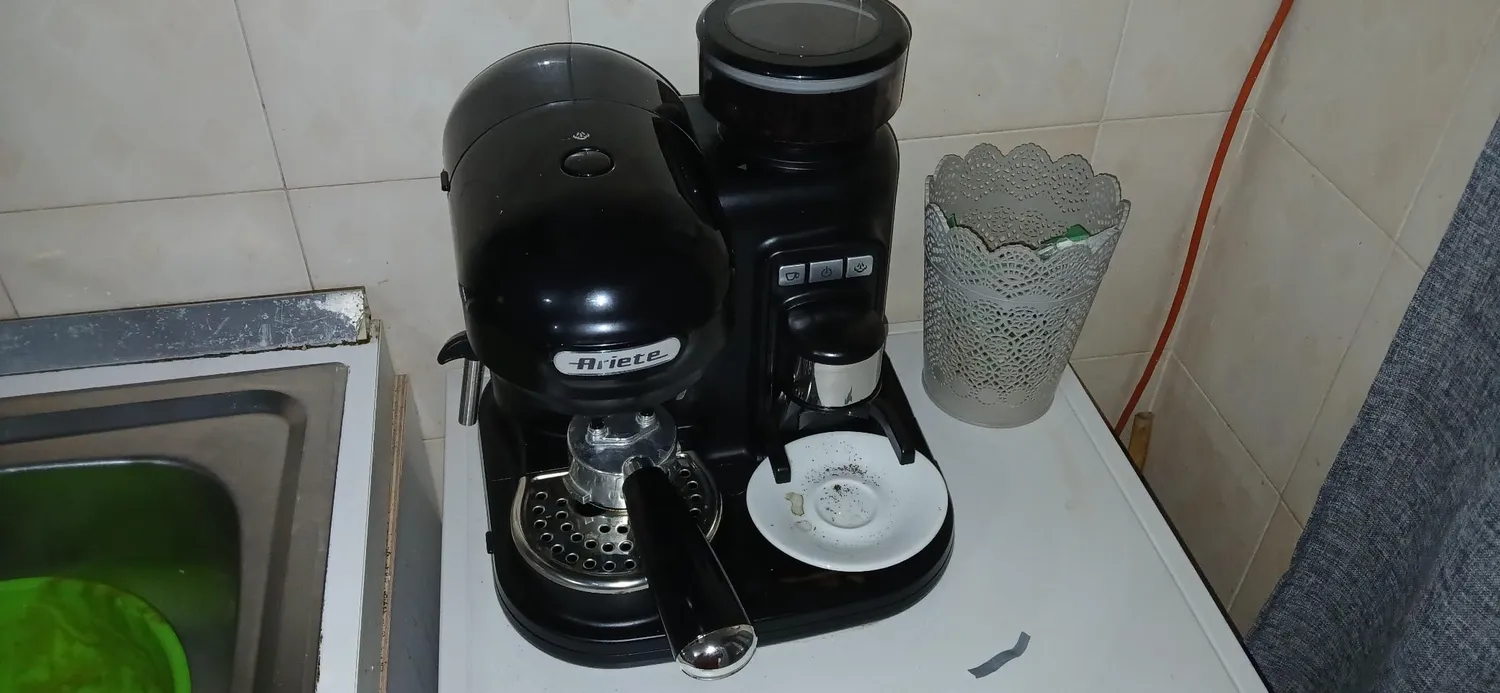 Ariete Moderna 1318 macchina espresso bianca grani