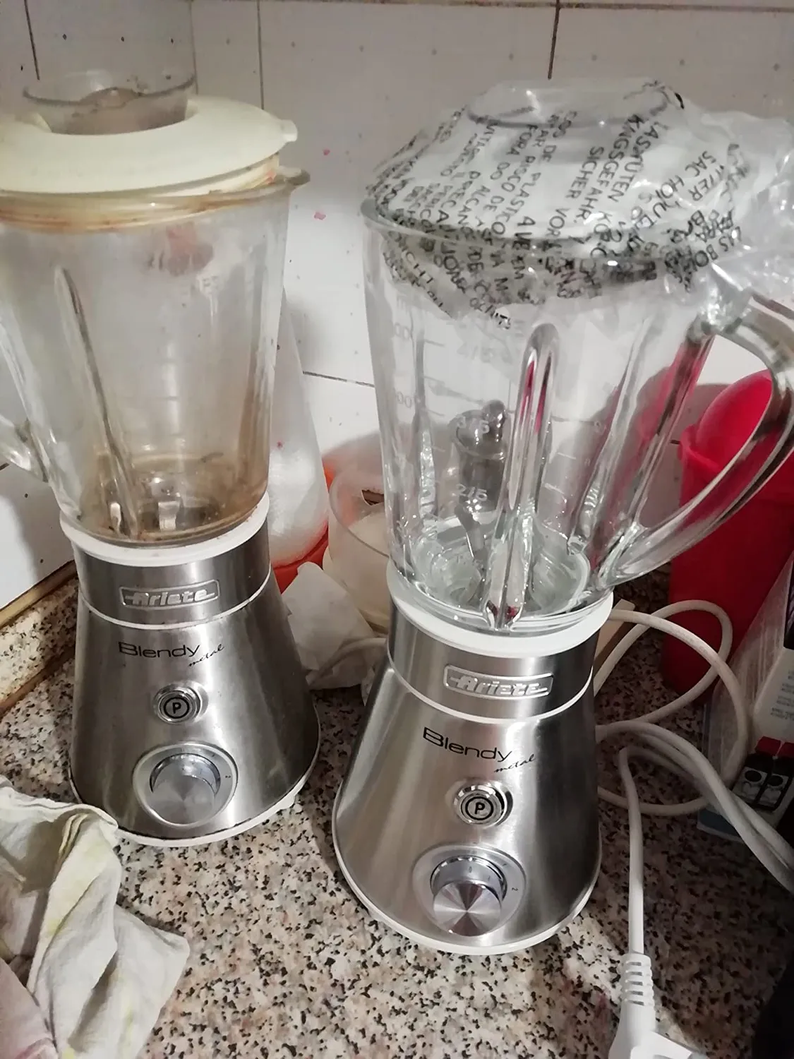 Ariete Blendy Metal 561 Frullatore Argento tazza vetro