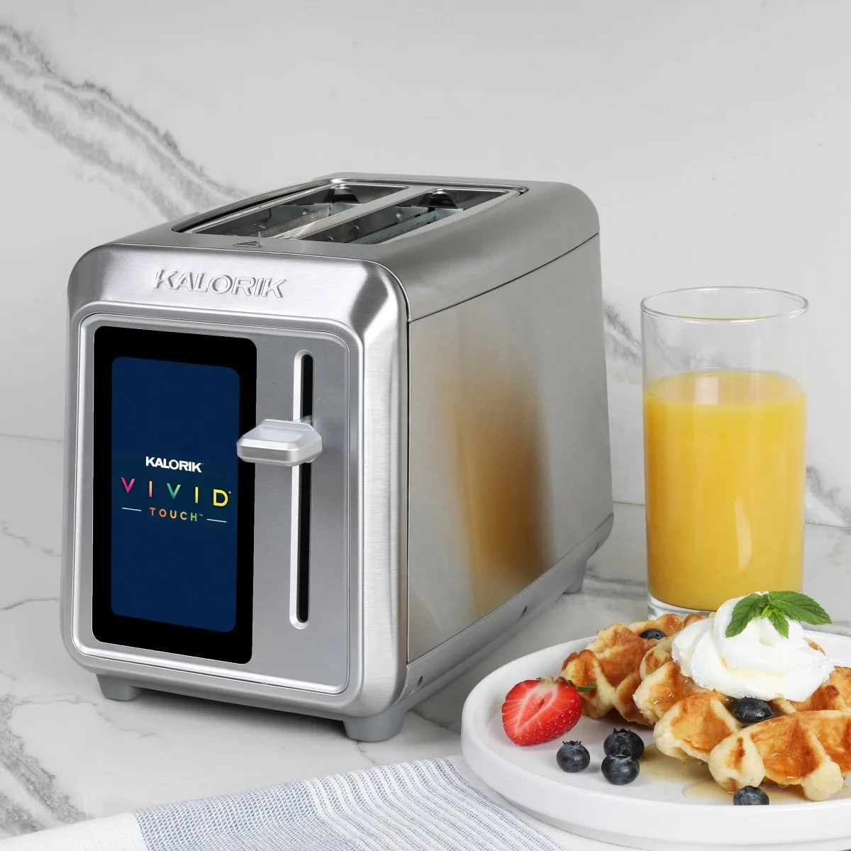 Kalorik Vivid tostapane 2 fette TFT inox 1000 W